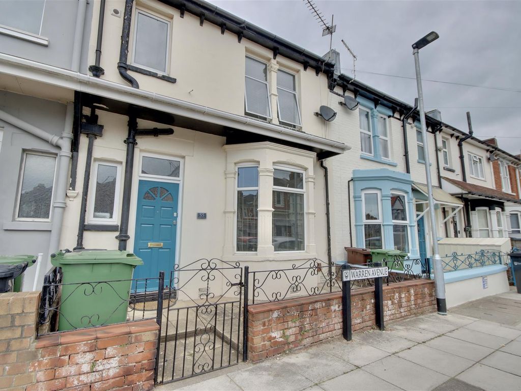 3 bed terraced house for sale in Warren Avenue, Southsea PO4, £320,000