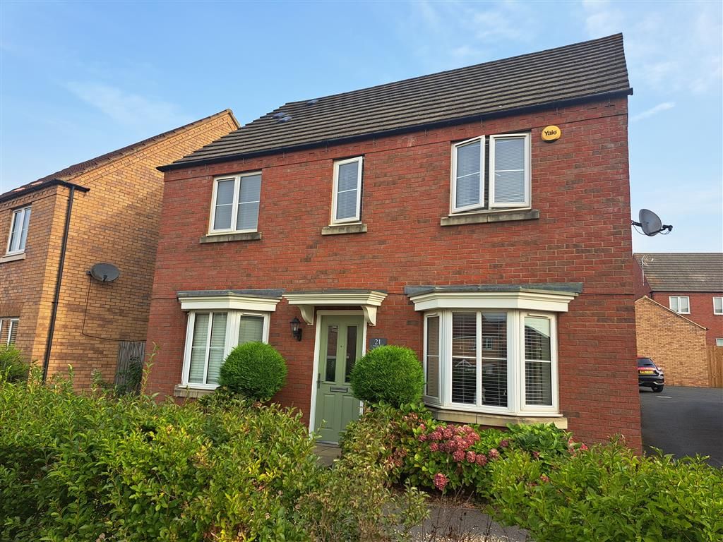 4 bed detached house for sale in Windermere Drive, Corby NN18, £350,000