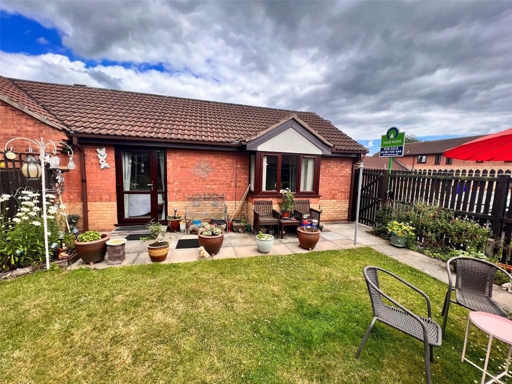 2 bed bungalow for sale in Ladywell Close, Stretton, BurtonOnTrent