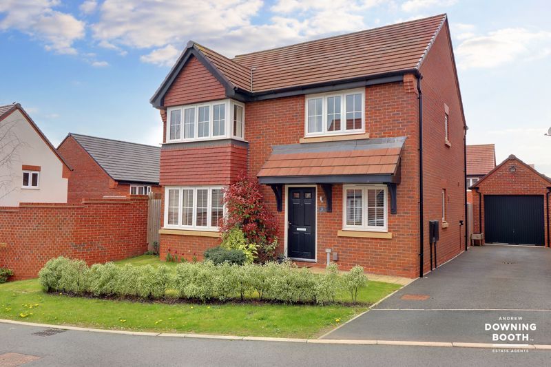 4 bed detached house for sale in Hedgerow Road, Streethay, Lichfield