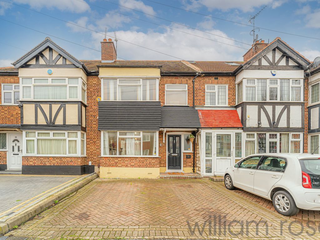 3 bed terraced house for sale in Brackley Square, Woodford Green IG8, £