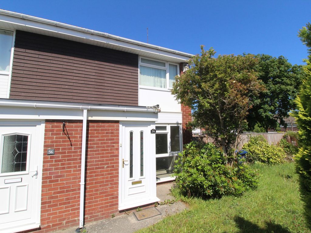 2 bed terraced house for sale in Launceston Close, Newcastle Upon Tyne
