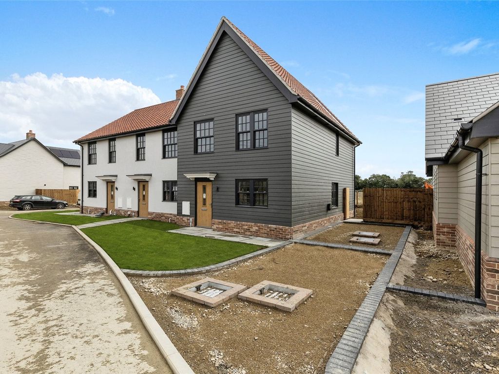 New home, 3 bed end terrace house for sale in Ashbocking Road, Henley