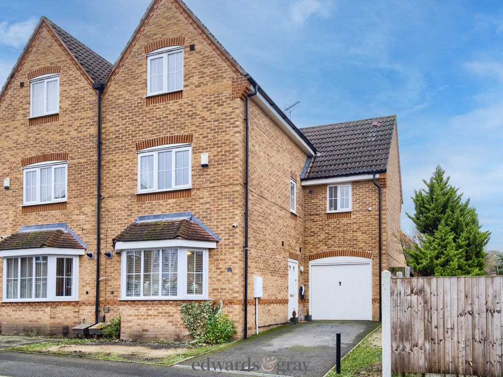 4 bed semi-detached house for sale in Oxford Grove, Chelmsley Wood B37 ...