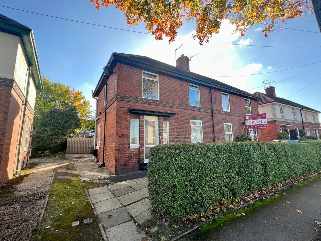 2 bed semidetached house for sale in Meadow Head Avenue, Greenhill S8