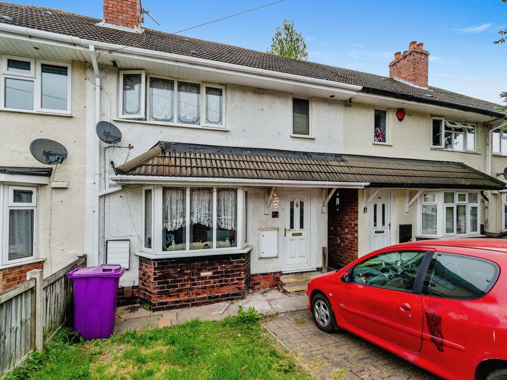 2 bed terraced house to rent in Ashbourne Road, Wolverhampton, West