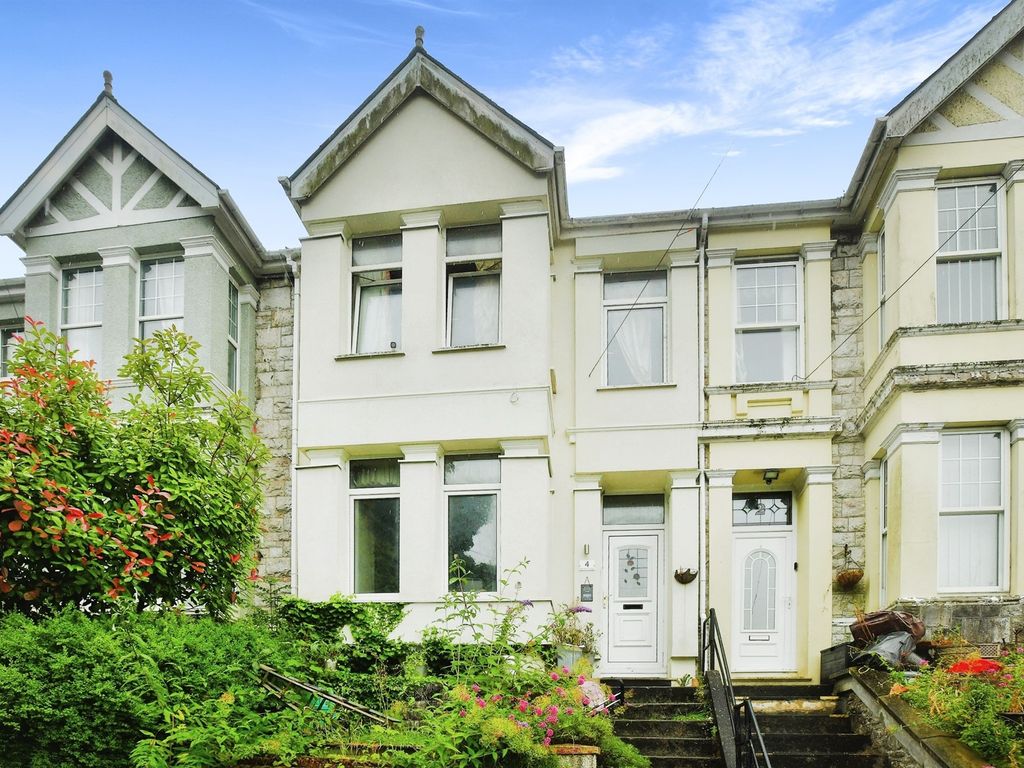 3 bed terraced house for sale in Bernice Terrace, Plymouth PL4, £
