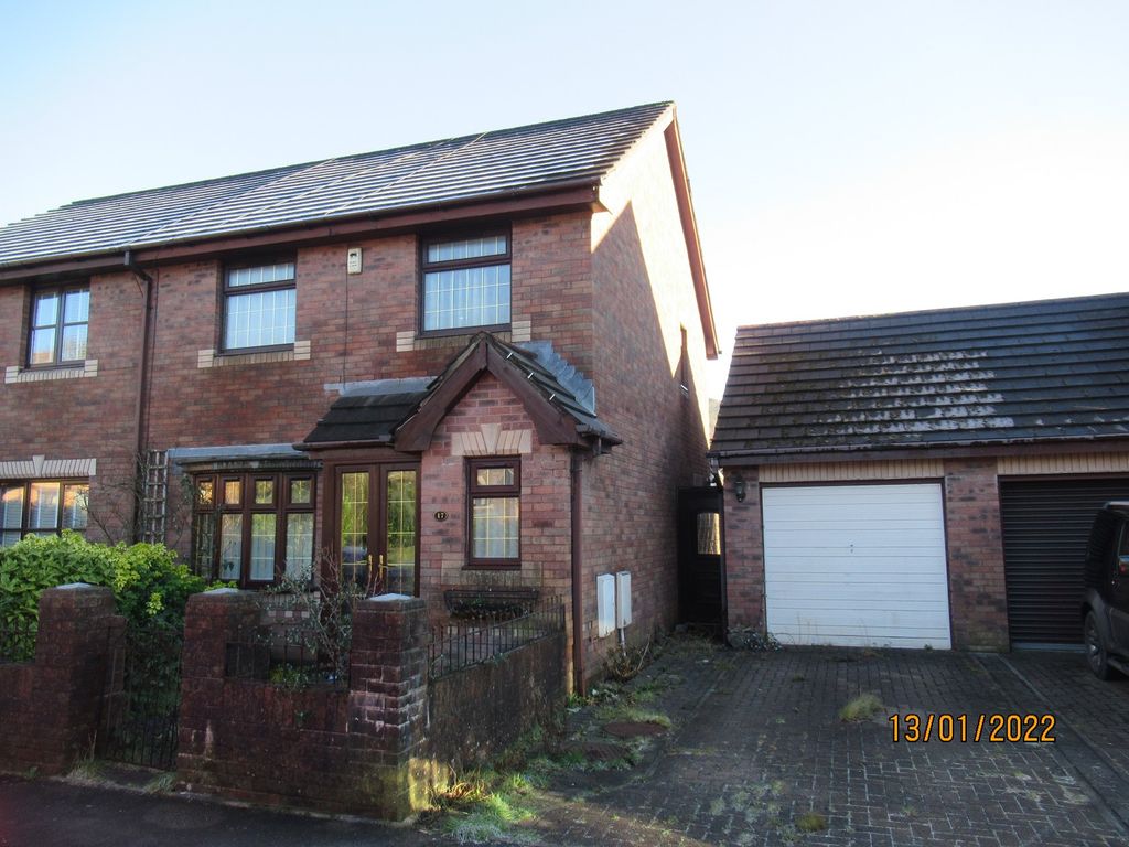 3 bed semidetached house for sale in SwnYrAfon, Treorchy, Rhondda