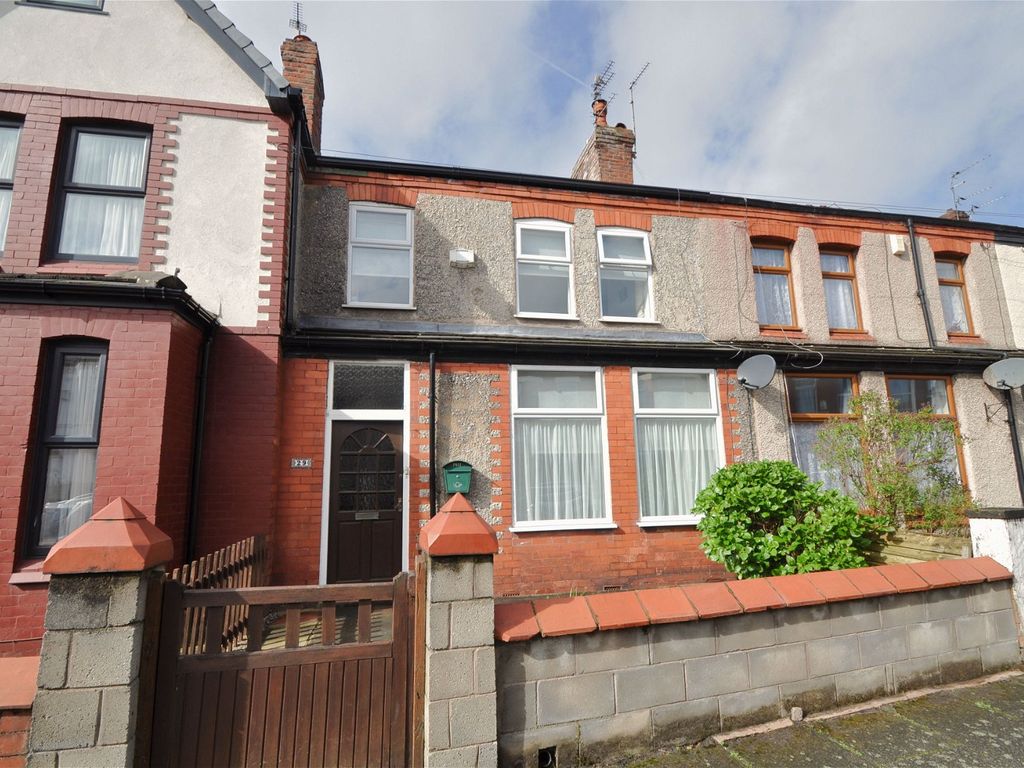 3 bed terraced house for sale in Cromer Drive, Wallasey CH45, £179,995
