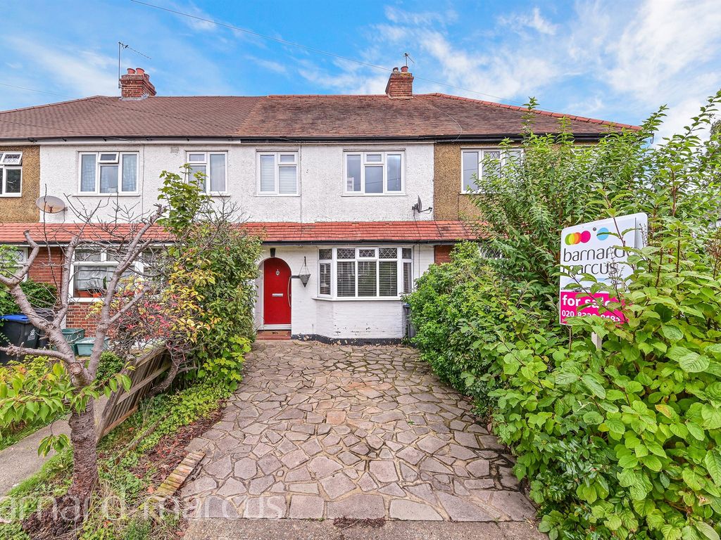 3 bed terraced house for sale in Ronelean Road, Tolworth, Surbiton KT6