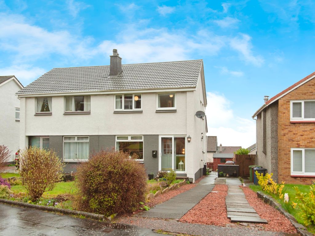 3 bed semidetached house for sale in Rosedale Avenue, Paisley PA2, £