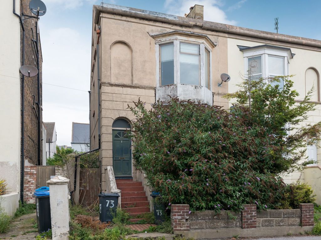 4 bed semidetached house for sale in West Cliff Road, Ramsgate CT11, £