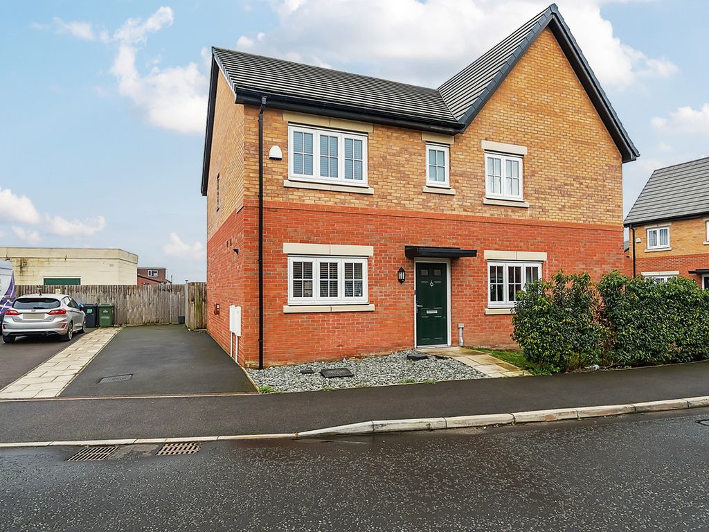 3 bed semidetached house for sale in Marrabone Road, Widnes WA8, £