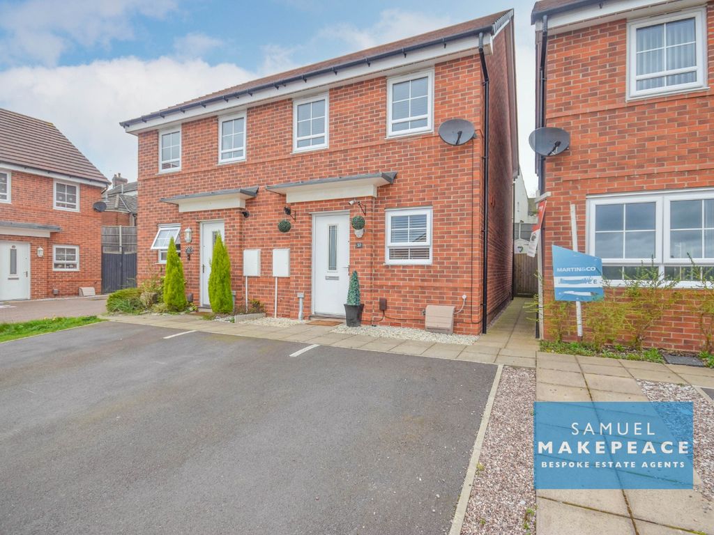 2 bed semidetached house for sale in Henry Dunn Avenue, Cobridge, StokeOnTrent ST1, £166,500