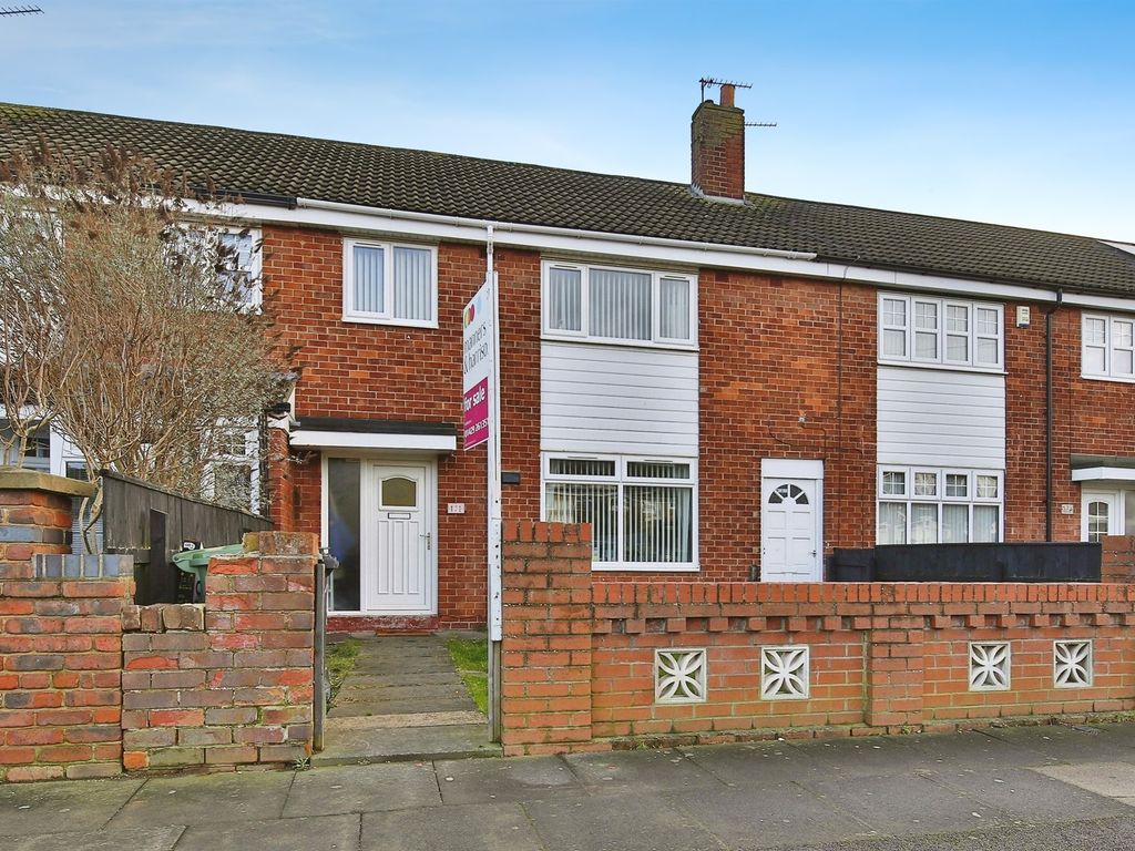 3 bed terraced house for sale in Macaulay Road, Hartlepool TS25, £