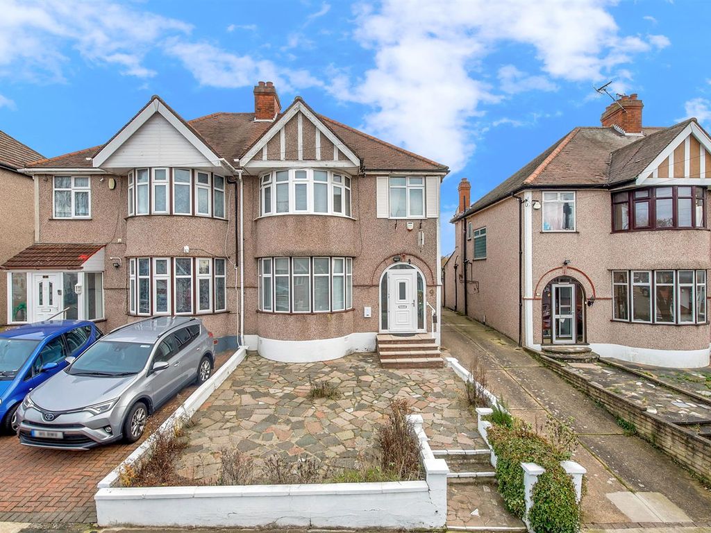 3 bed semidetached house for sale in Randall Avenue, London NW2, £