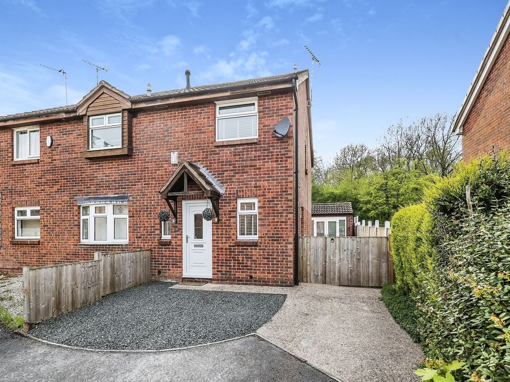 2 bed semidetached house for sale in Birling Close, Nottingham NG6, £