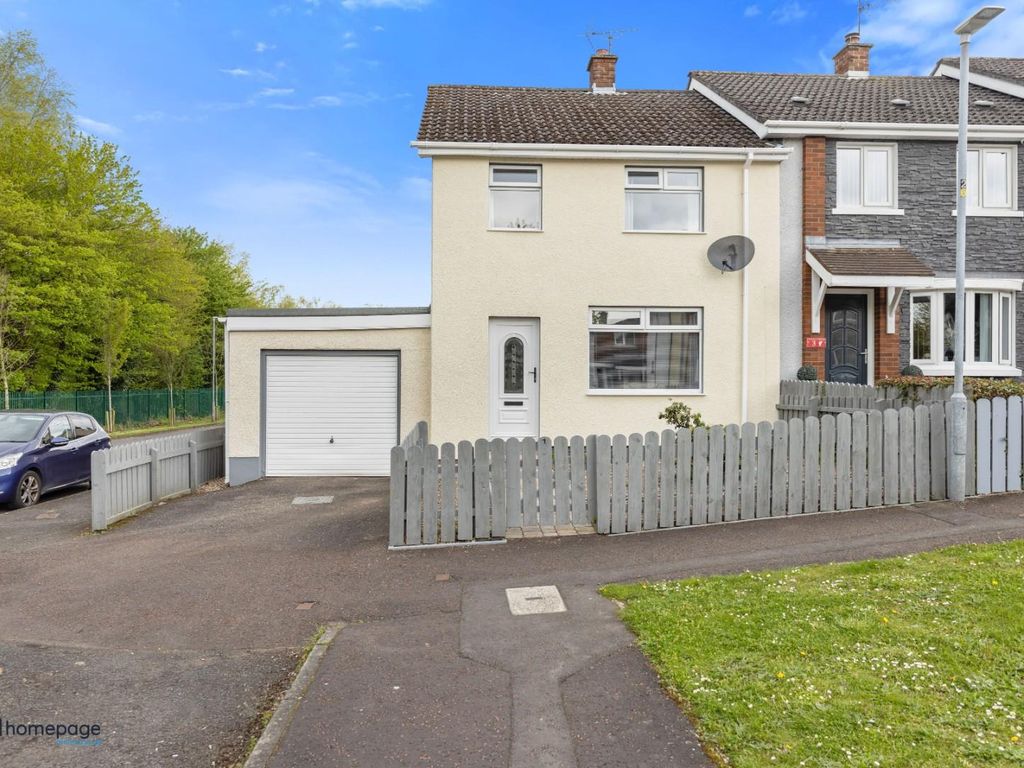3 bed end terrace house for sale in 1 Maze Park, Lisburn BT28, £110,000