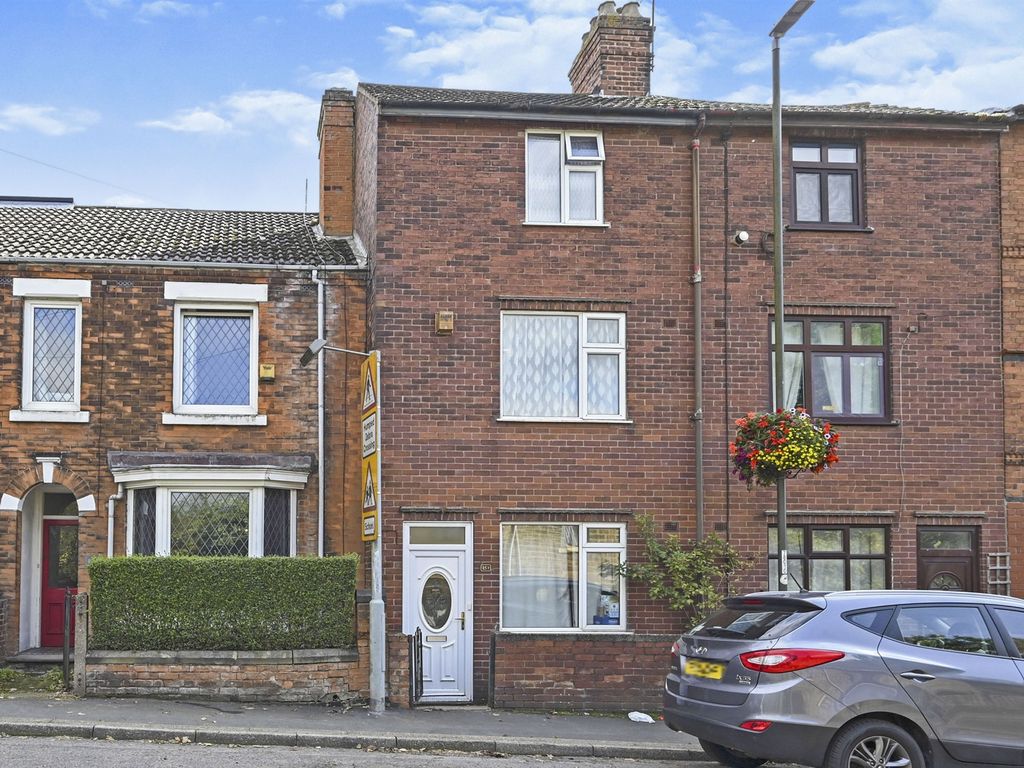 3 bed terraced house for sale in High Street, Tibshelf, Alfreton DE55