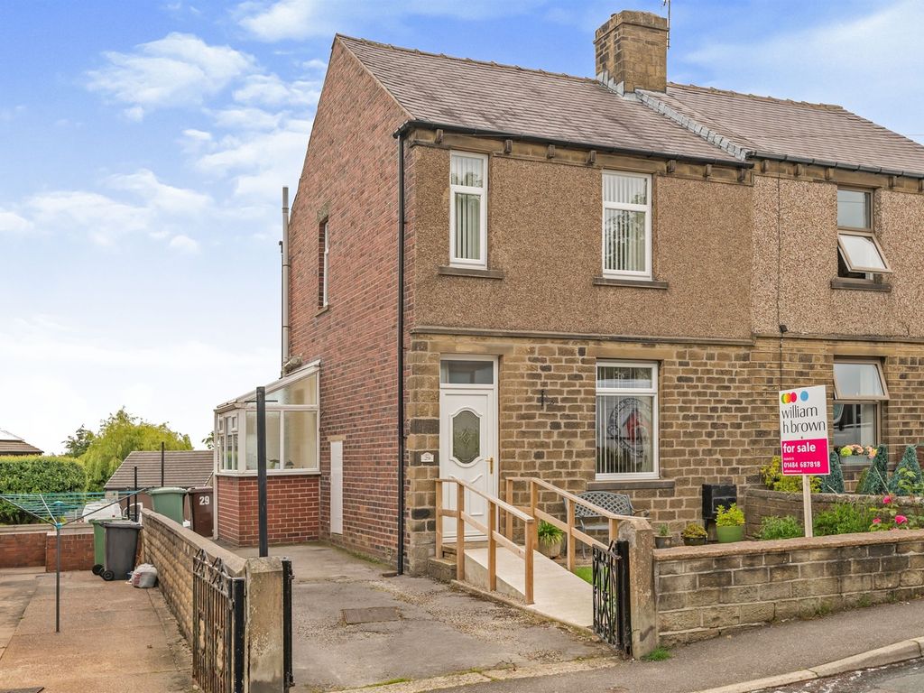 2 bed semidetached house for sale in Lidgett Lane, Skelmanthorpe