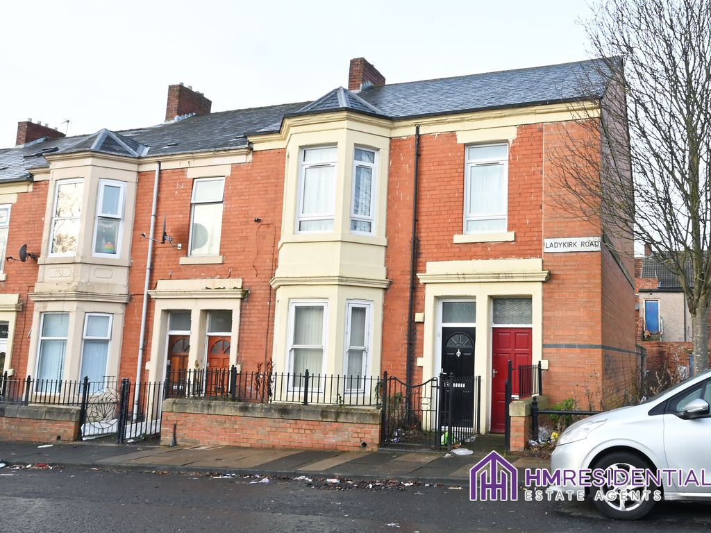 3 bed flat for sale in Ladykirk Road, Benwell, Newcastle Upon Tyne NE4