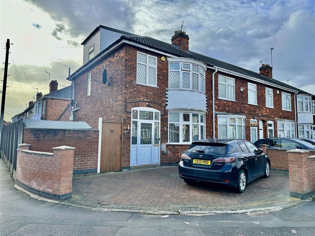 3 bed end terrace house for sale in Cameron Avenue, Belgrave, Leicester
