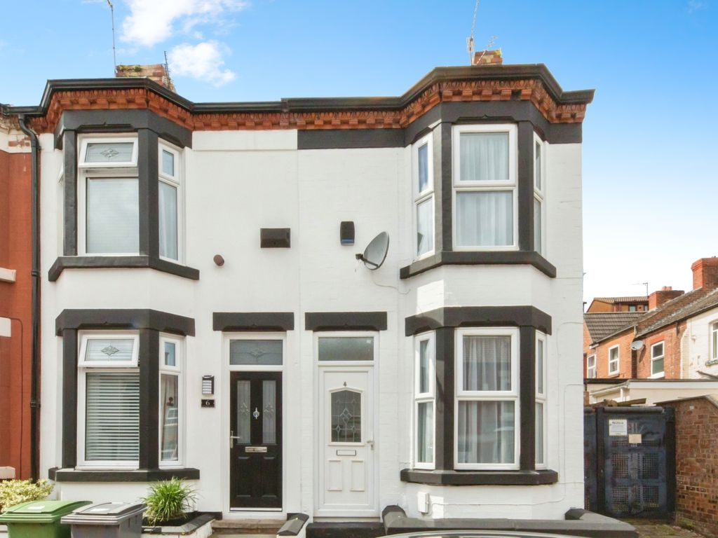 2 bed end terrace house for sale in Wycherley Road, Birkenhead CH42, £