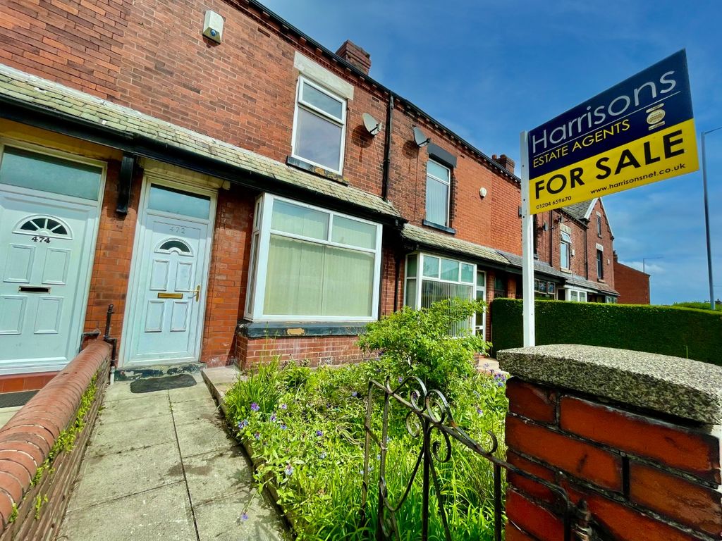 3 bed terraced house for sale in St. Helens Road, Bolton, Lancashire