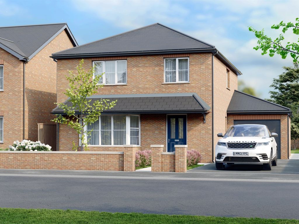 New home, 4 bed detached house for sale in Beatrice Road, Kettering