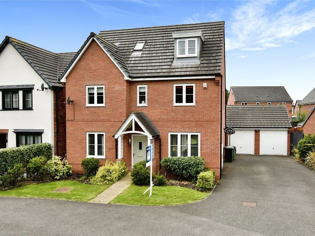 5 bed detached house for sale in Great Tithes Place, Crewe, Cheshire
