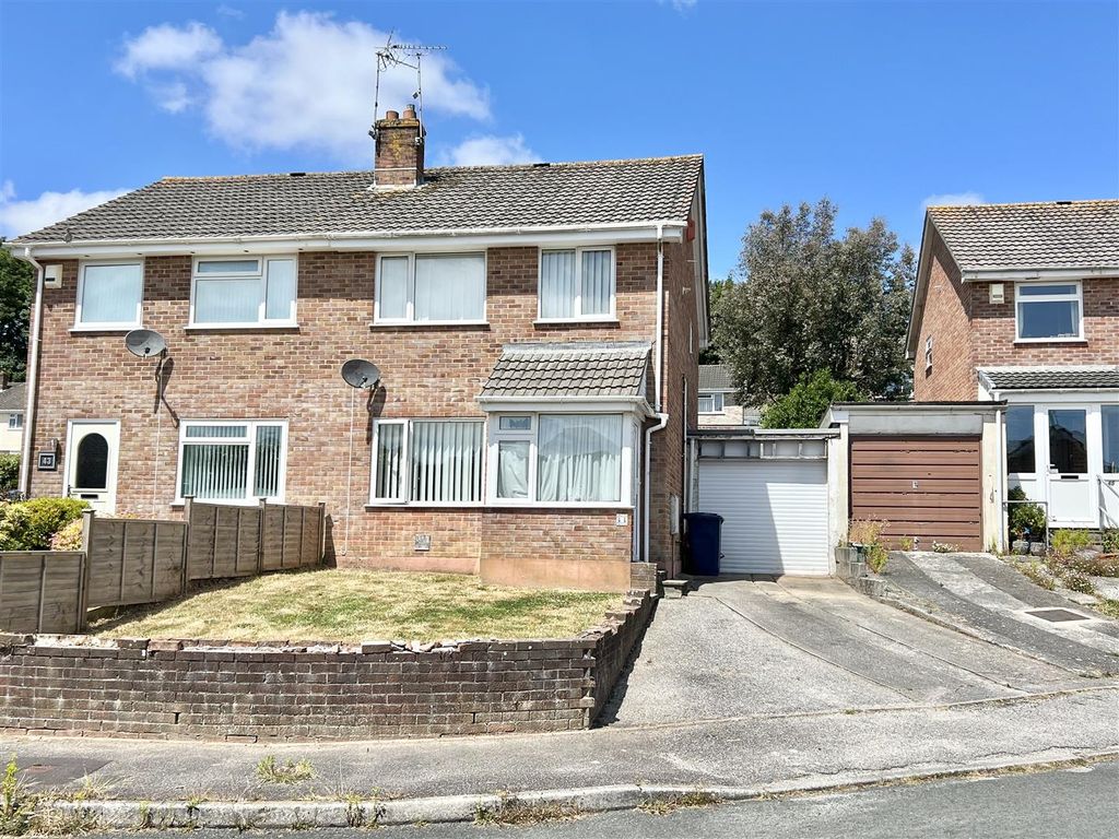 3 bed semidetached house for sale in Polgover Way, St. Blazey, Par