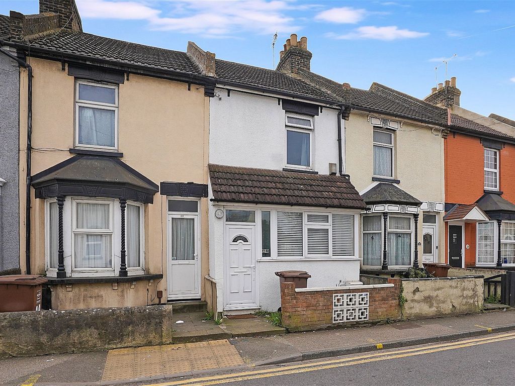 3 bed terraced house for sale in Railway Street, Gillingham ME7, £