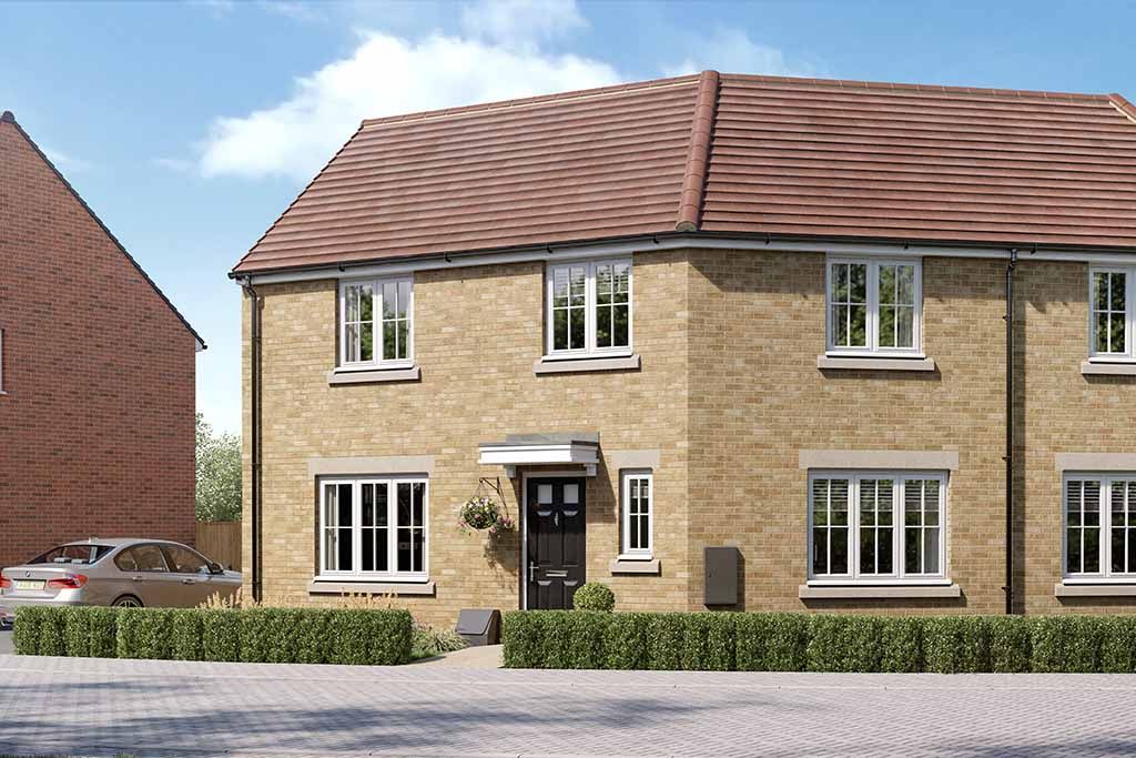 New home, 3 bed property for sale in "Wentworth" at Kingsgate