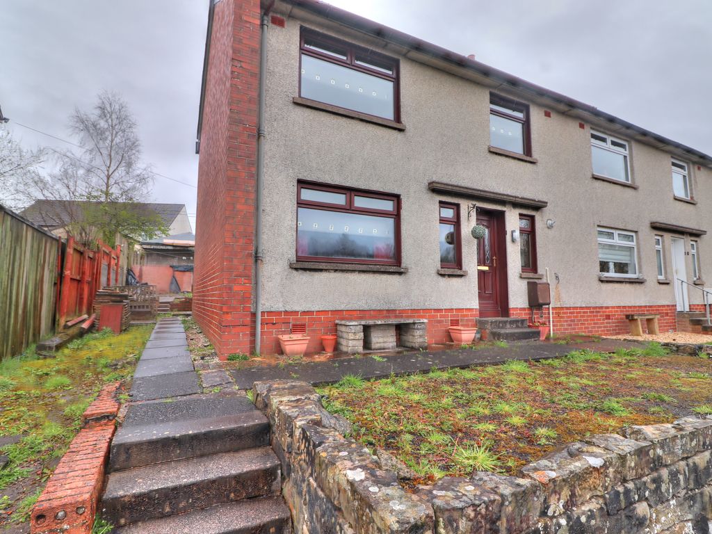 3 bed end terrace house for sale in Quarry Knowe, Auchinleck, Cumnock