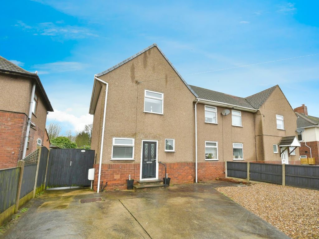 3 bed semidetached house for sale in Hartington Street, Langwith