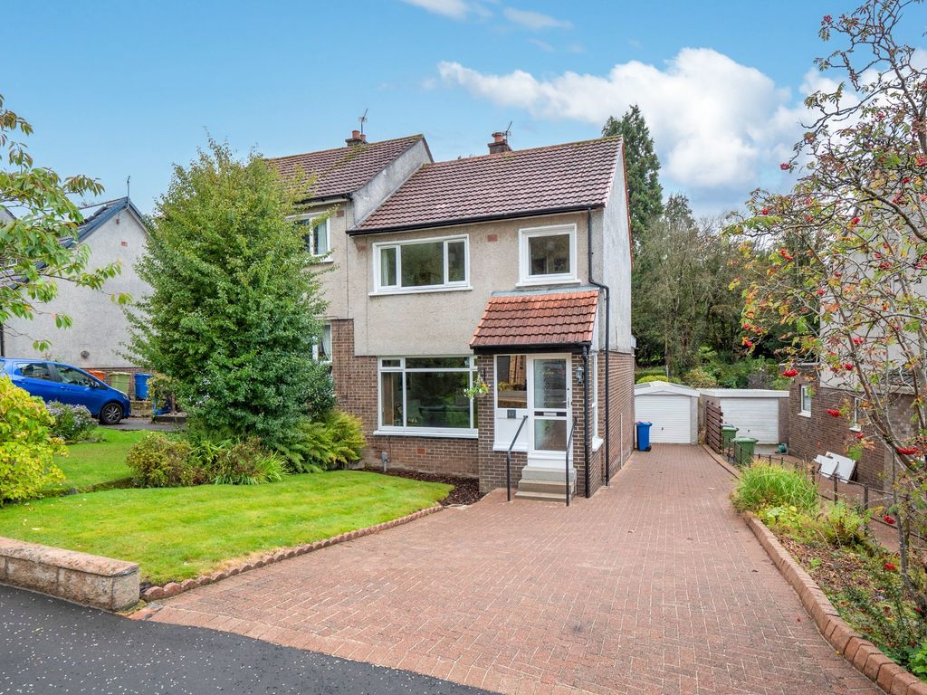 3 bed semidetached house for sale in Kilmardinny Crescent, Bearsden