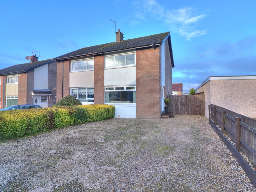 2 bed semidetached house for sale in Hillswick Crescent, Glasgow G22