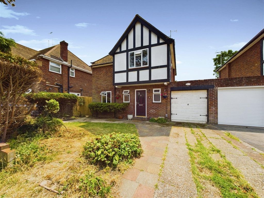 3 bed linkdetached house for sale in Raleigh Crescent, GoringBySea