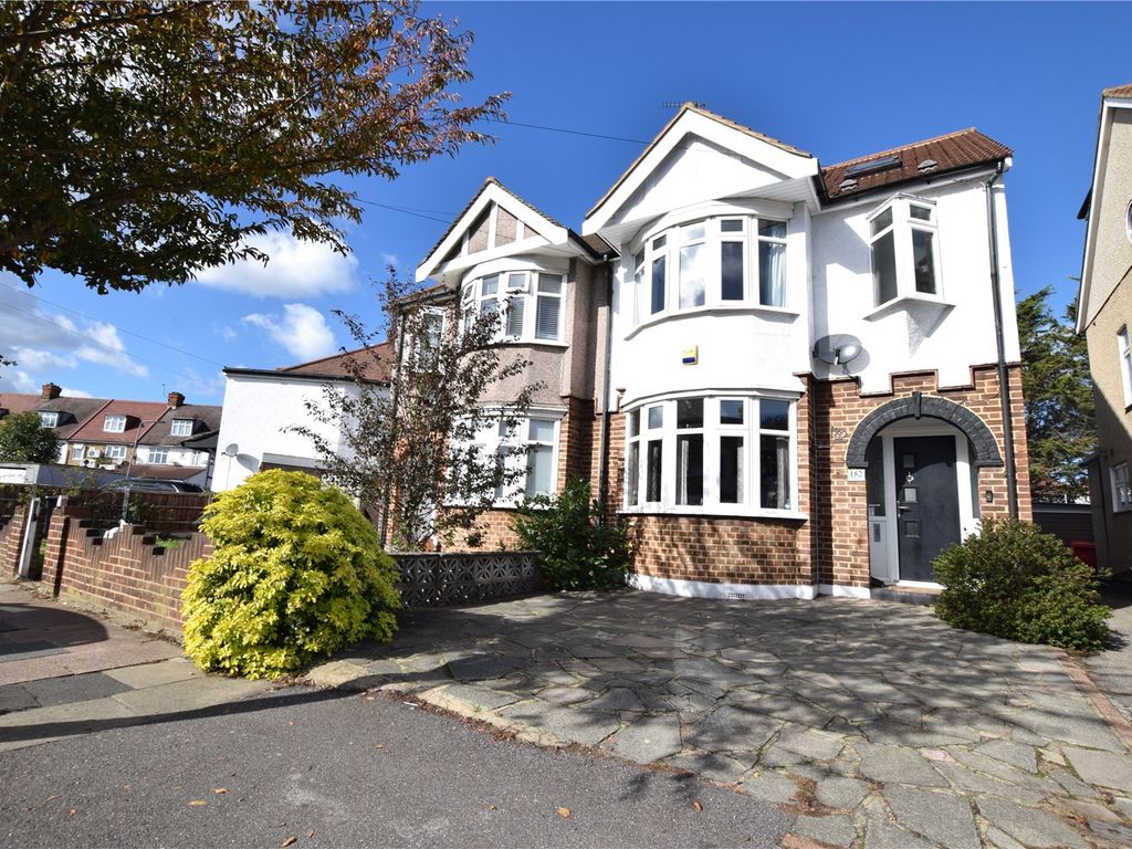 4 bed semidetached house for sale in Havering Gardens, Romford RM6