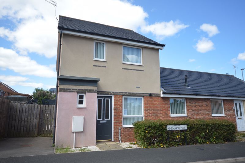 2 bed semidetached house for sale in Hindmarsh Drive, Ashington NE63