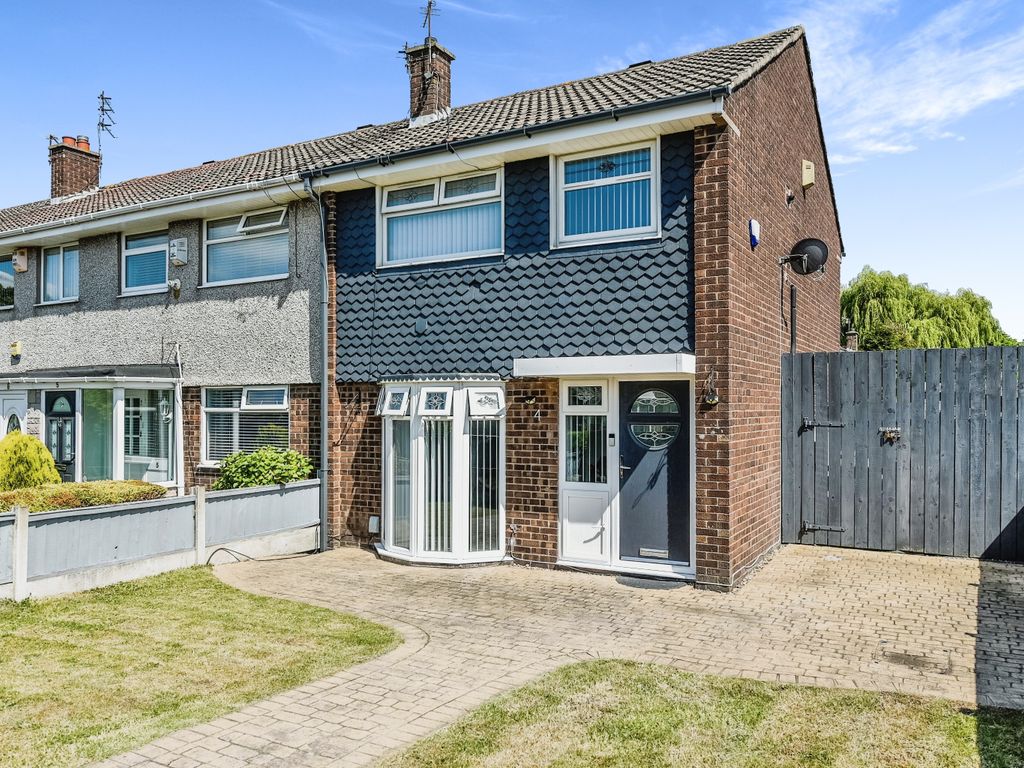 3 bed end terrace house for sale in Lunar Drive, Bootle L30, £170,000