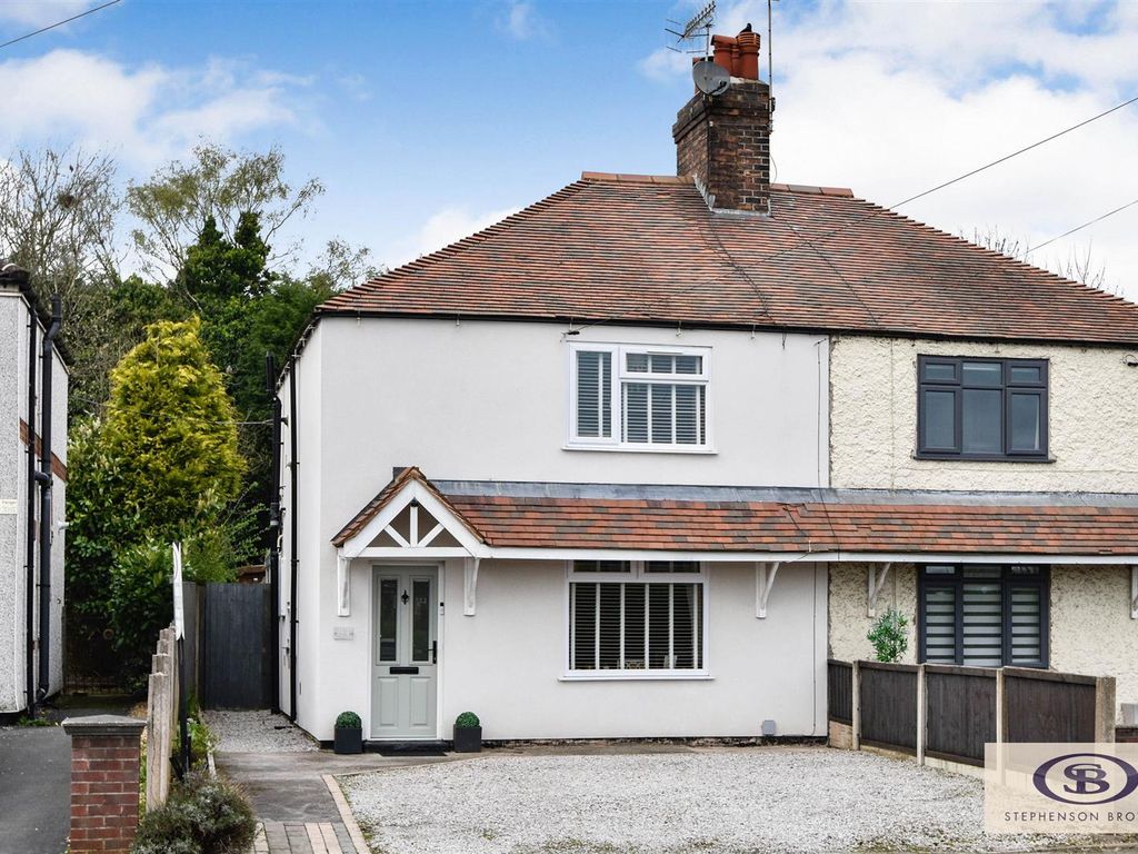 2 bed property for sale in Milehouse Lane, NewcastleUnderLyme ST5, £