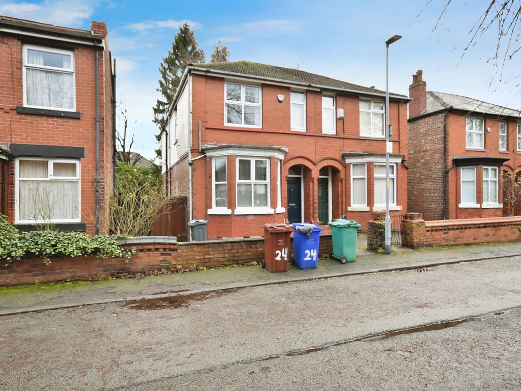 3 bed semidetached house for sale in Rusholme Grove, Manchester, Greater Manchester M14, £