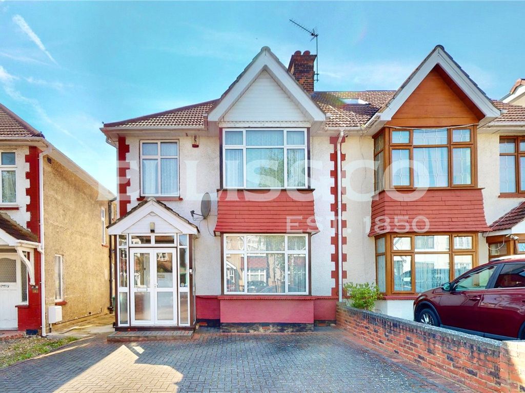 3 bed semidetached house for sale in Bassingham Road, Wembley HA0, £