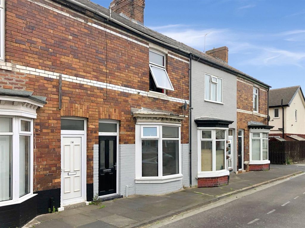 2 bed terraced house for sale in Holder Street, Redcar TS10, £64,000