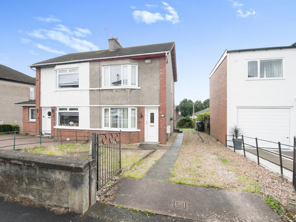 2 bed semidetached house for sale in Newtyle Road, Paisley PA1, £