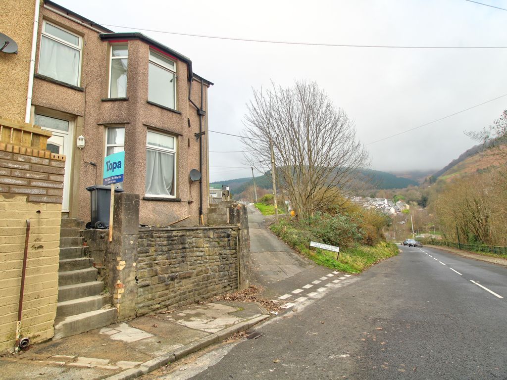 3 bed end terrace house for sale in Six Bells, Abertillery NP13, £
