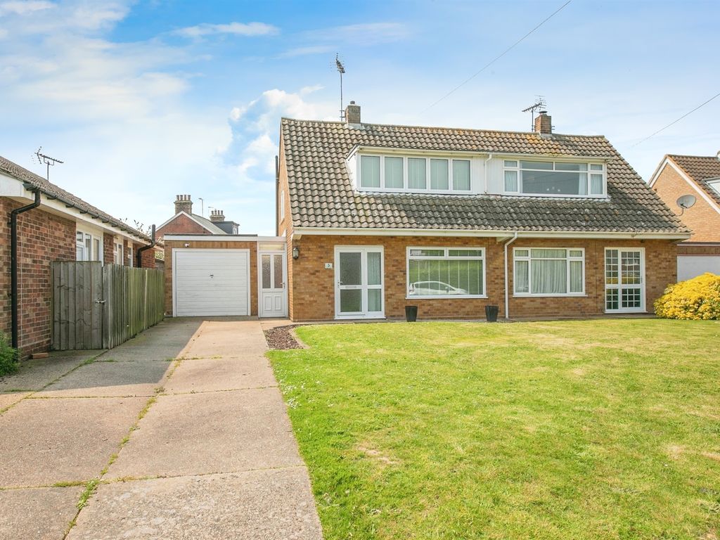 2 bed semidetached house for sale in Orwell View Road, Shotley
