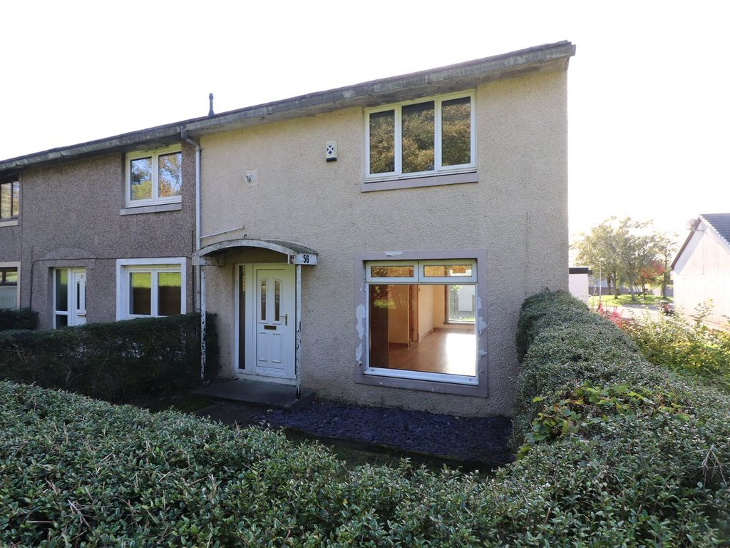 2 bed end terrace house for sale in Marmion Drive, Glenrothes KY6, £