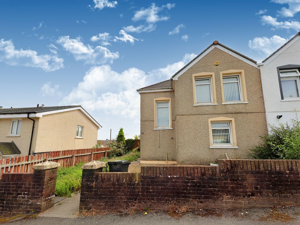 3 bed semidetached house for sale in Heol Bonymaen, Pant, Merthyr